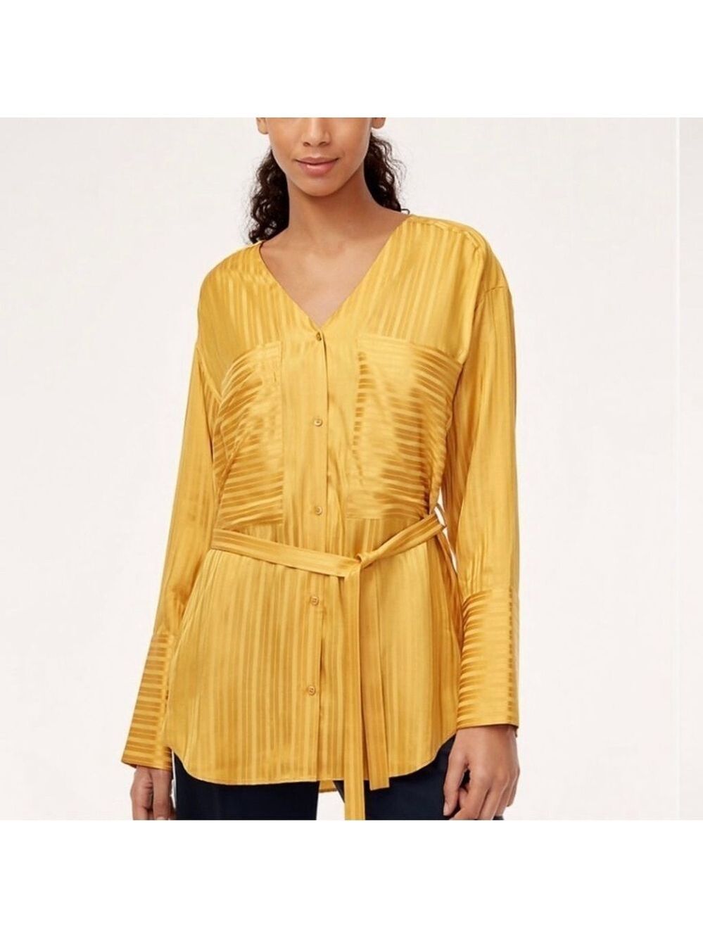 Wilfred Zelie Shirt Yellow Size XS